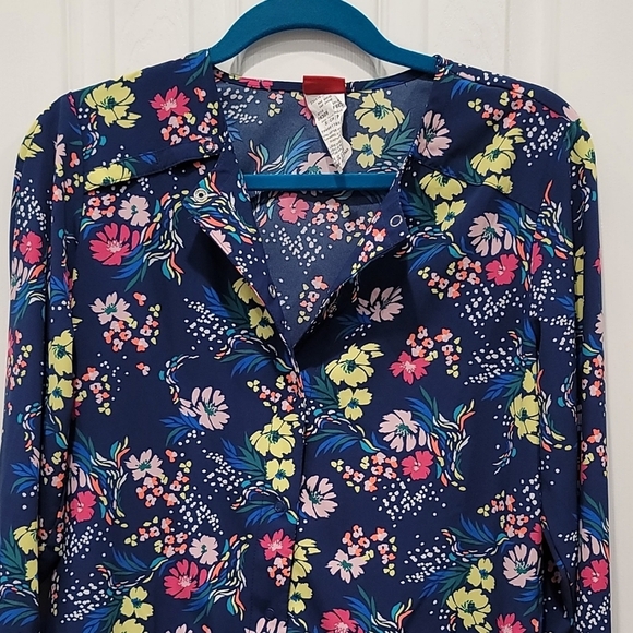 Dickies EDS Snap Front Scrub Awareness Jacket - S - Picture 3 of 13